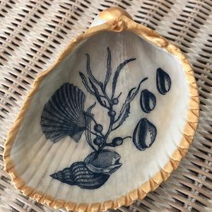 Hand Crafted Trinket Shell Dish